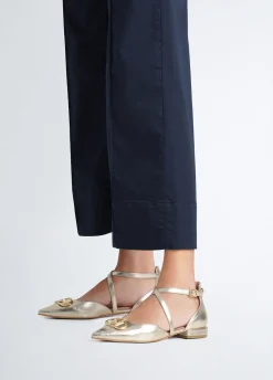Liu Jo Ballerines avec maxi logo|Femme Mocassins