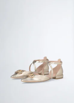 Liu Jo Ballerines avec maxi logo|Femme Mocassins