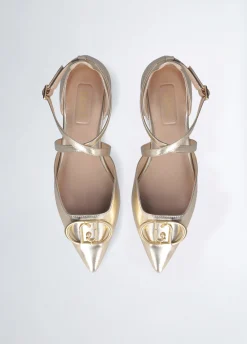 Liu Jo Ballerines avec maxi logo|Femme Mocassins