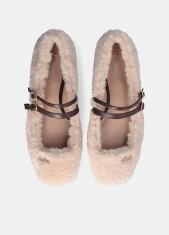 Liu Jo Ballerines effet peau lainée|Femme Mocassins