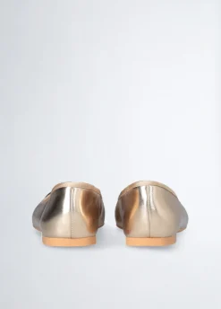 Liu Jo Ballerines en cuir lamé|Femme Mocassins