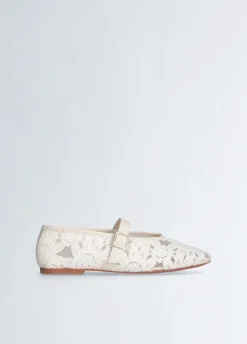 Liu Jo Ballerines en dentelle macramé|Femme Mocassins
