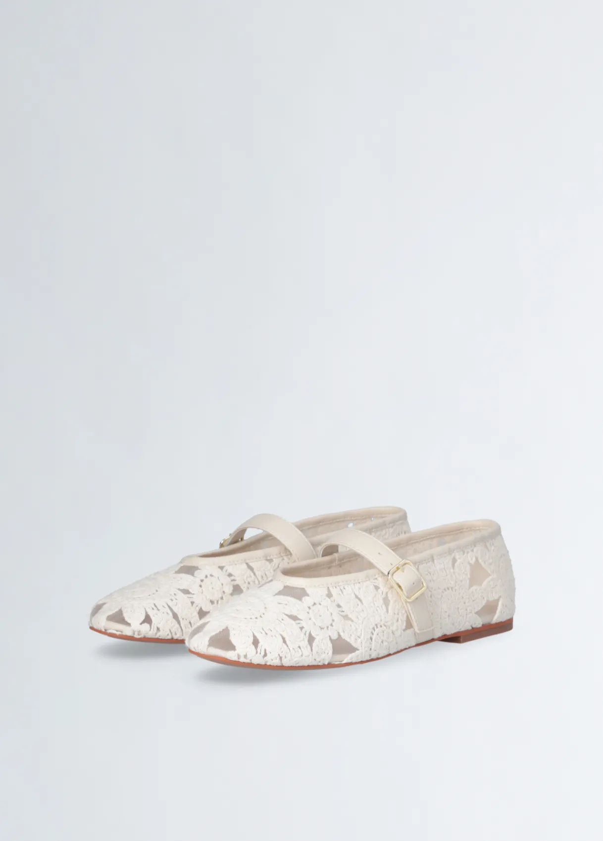 Liu Jo Ballerines en dentelle macramé|Femme Mocassins