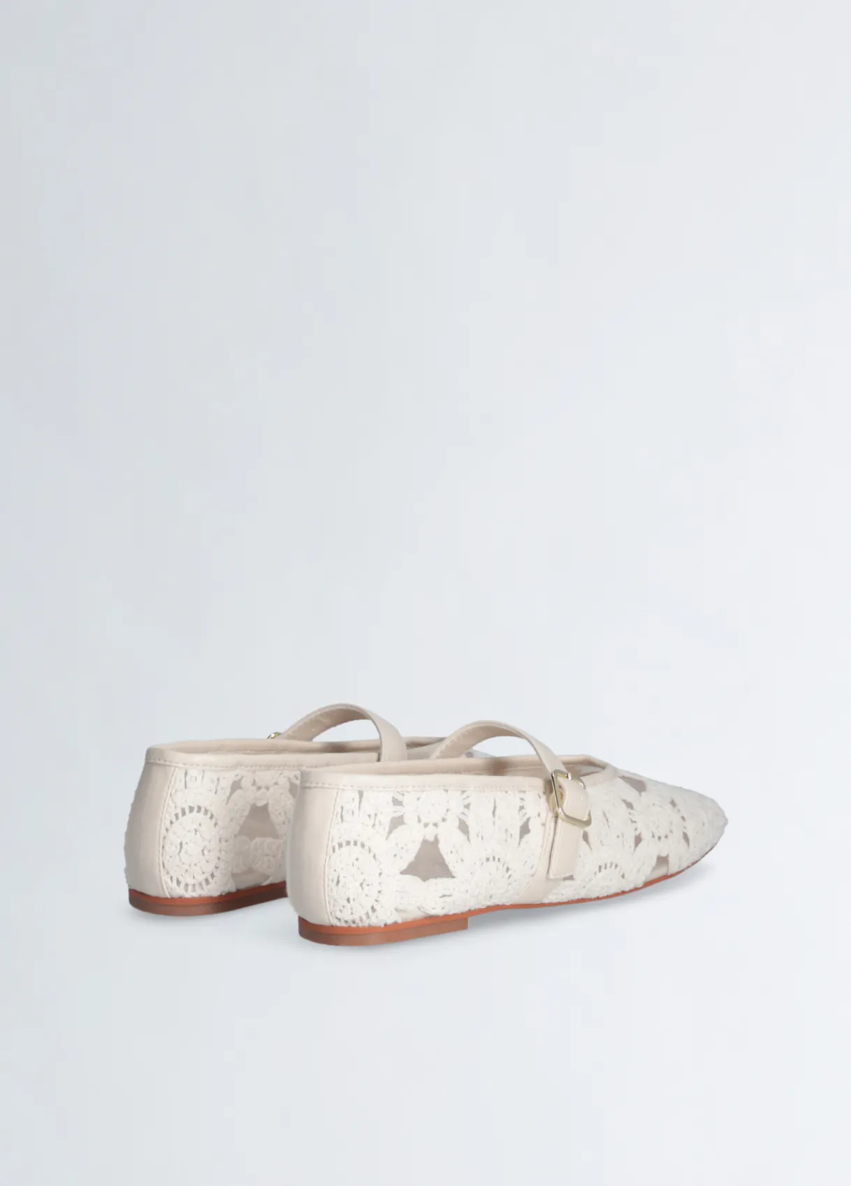 Liu Jo Ballerines en dentelle macramé|Femme Mocassins