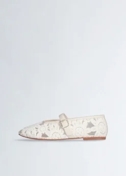 Liu Jo Ballerines en dentelle macramé|Femme Mocassins