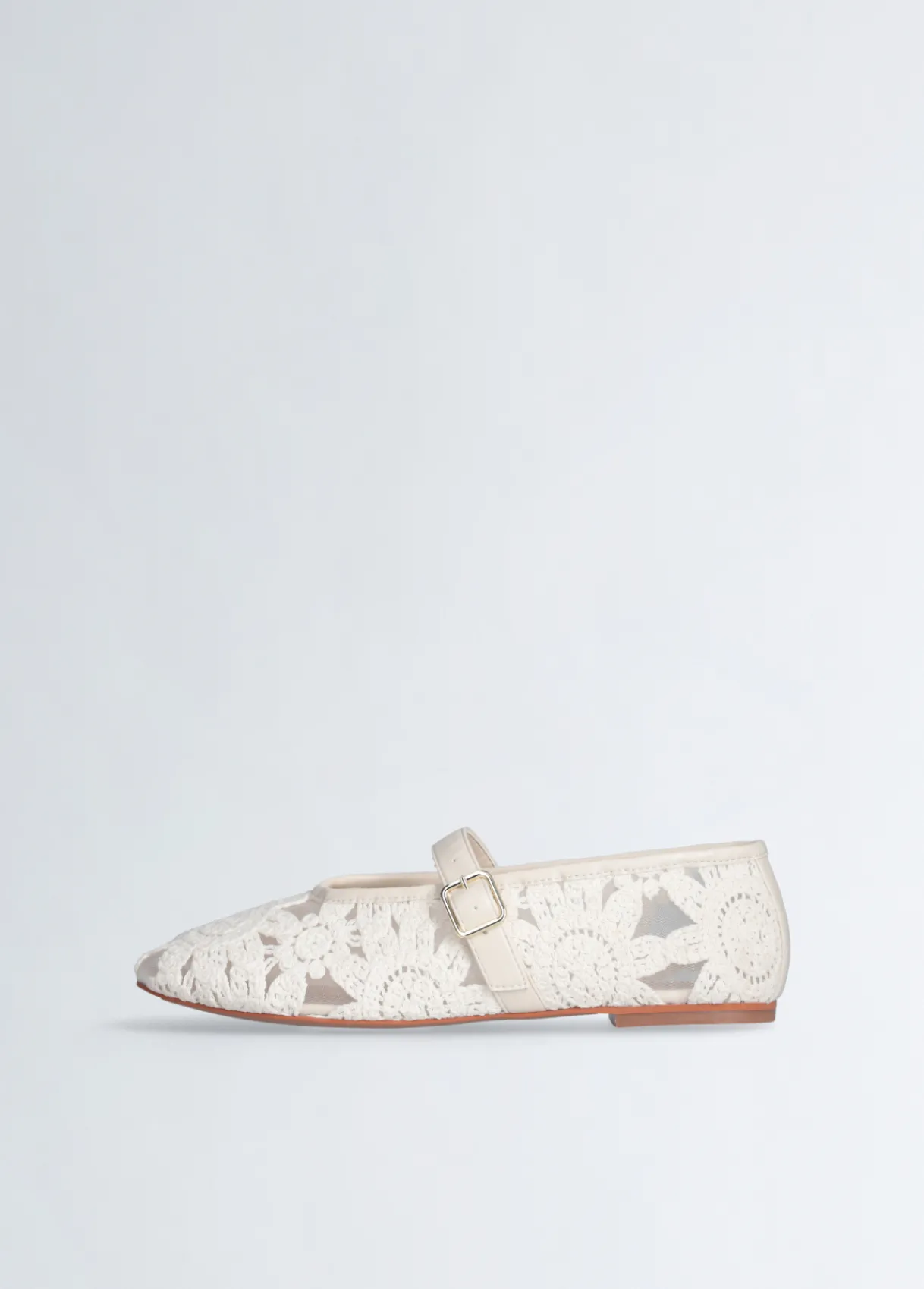 Liu Jo Ballerines en dentelle macramé|Femme Mocassins
