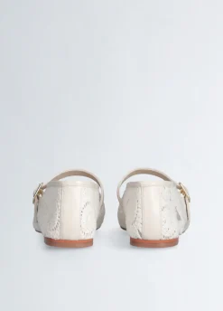 Liu Jo Ballerines en dentelle macramé|Femme Mocassins