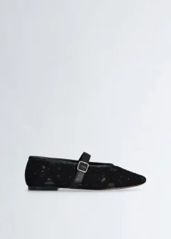 Liu Jo Ballerines en dentelle macramé|Femme Mocassins