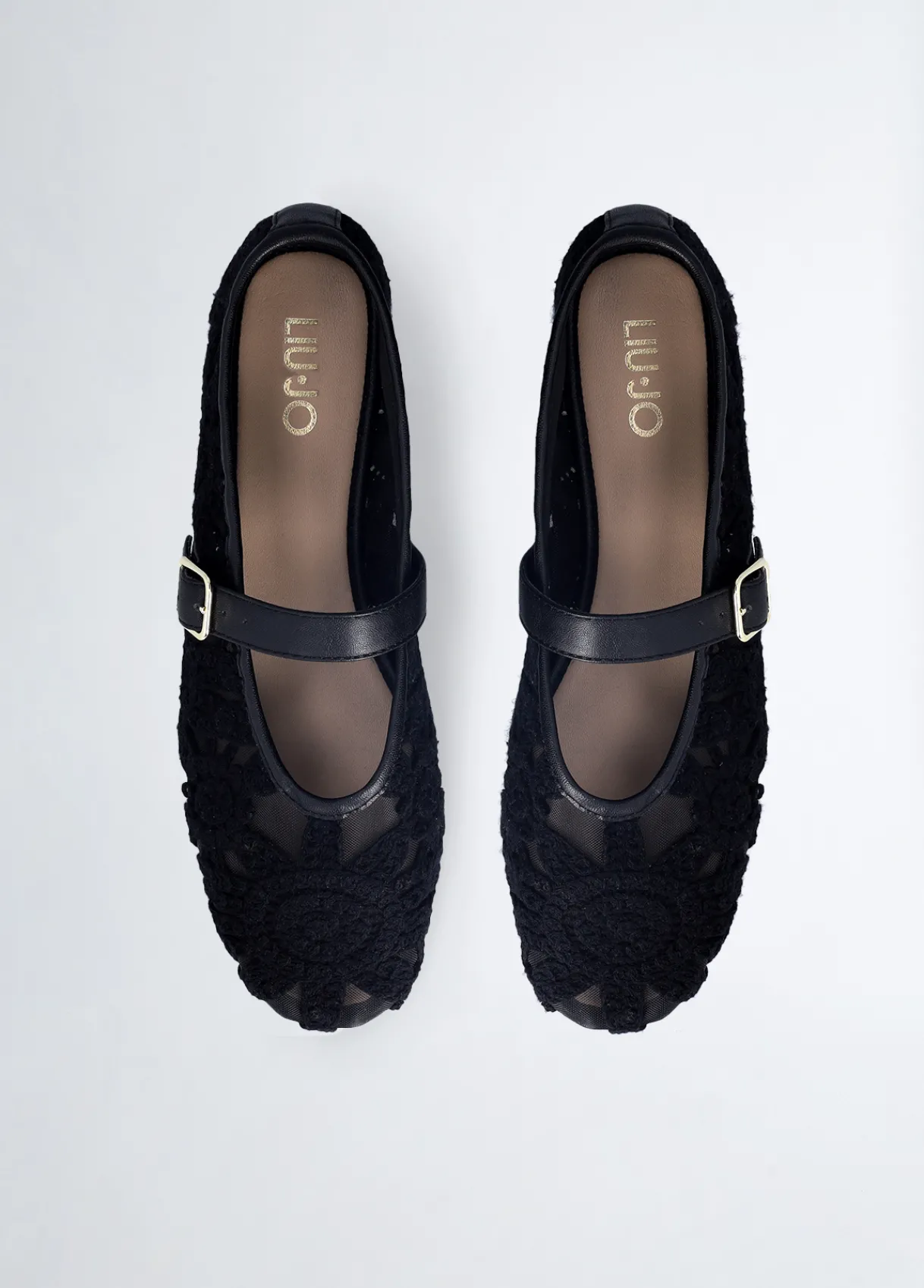 Liu Jo Ballerines en dentelle macramé|Femme Mocassins