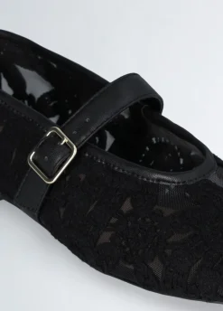 Liu Jo Ballerines en dentelle macramé|Femme Mocassins