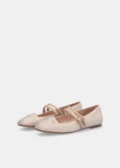 Liu Jo Ballerines strassées all-over|Femme Mocassins