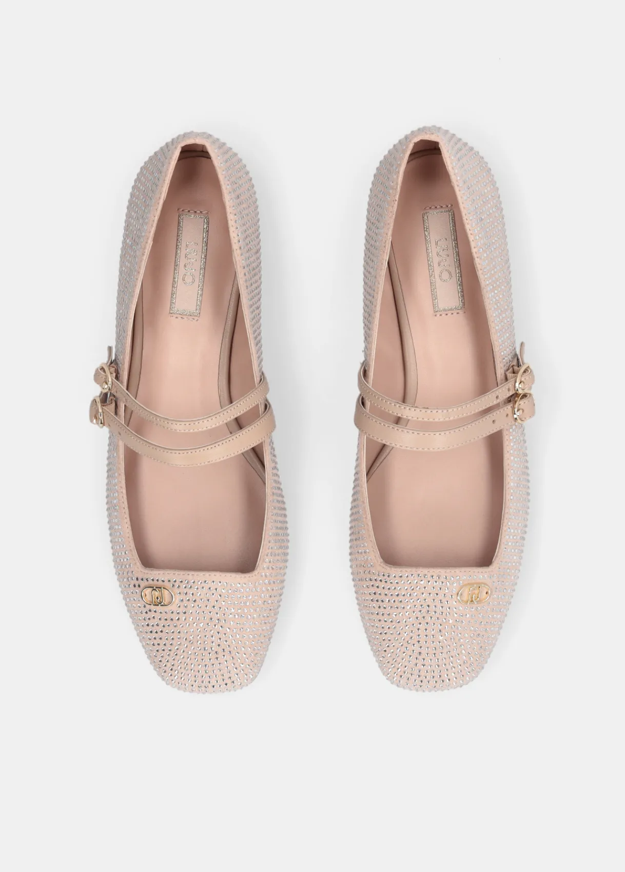 Liu Jo Ballerines strassées all-over|Femme Mocassins