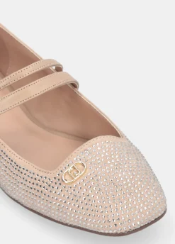 Liu Jo Ballerines strassées all-over|Femme Mocassins