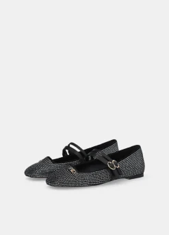 Liu Jo Ballerines strassées all-over|Femme Mocassins