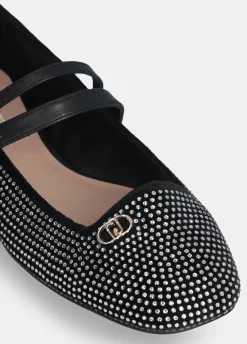 Liu Jo Ballerines strassées all-over|Femme Mocassins