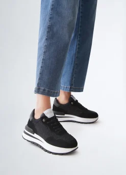Liu Jo Baskets avec logo en strass|Femme Sneakers