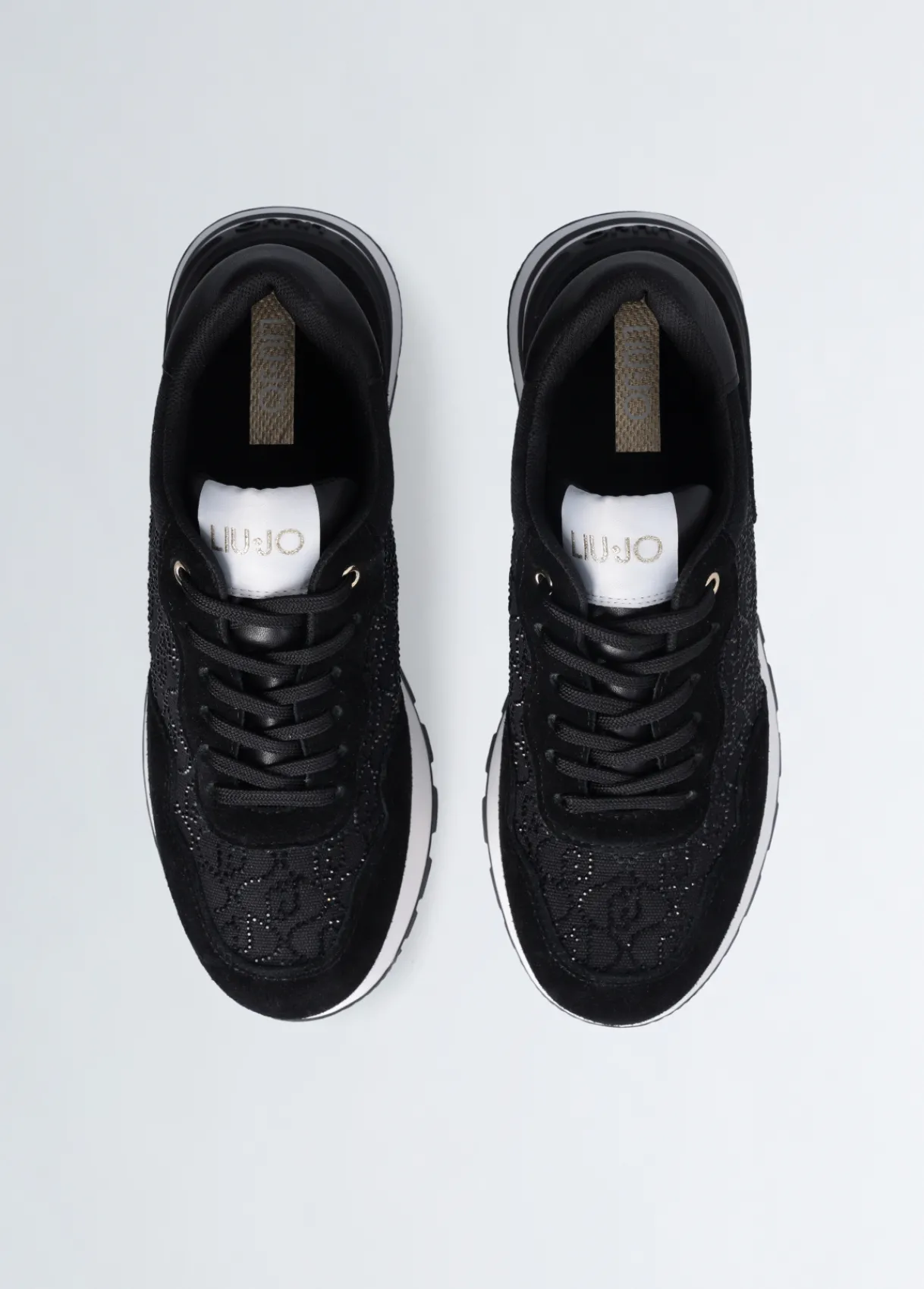 Liu Jo Baskets avec logo en strass|Femme Sneakers