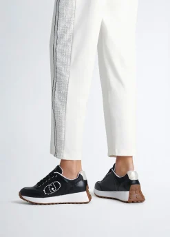 Liu Jo Baskets en cuir|Femme Sneakers