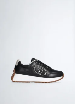Liu Jo Baskets en cuir|Femme Sneakers