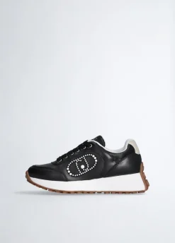 Liu Jo Baskets en cuir|Femme Sneakers