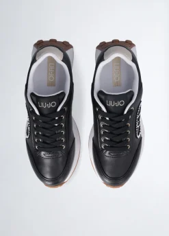 Liu Jo Baskets en cuir|Femme Sneakers
