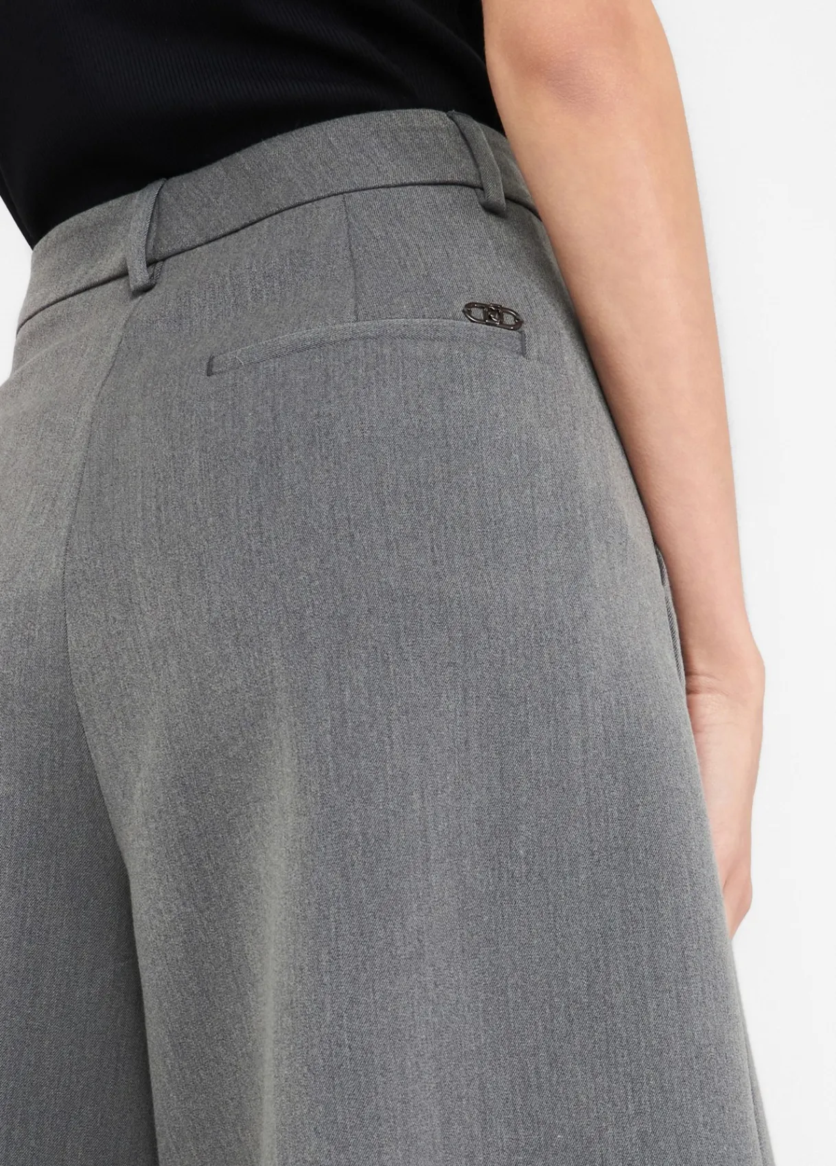 Liu Jo Bermuda avec pinces|Femme Pantalons