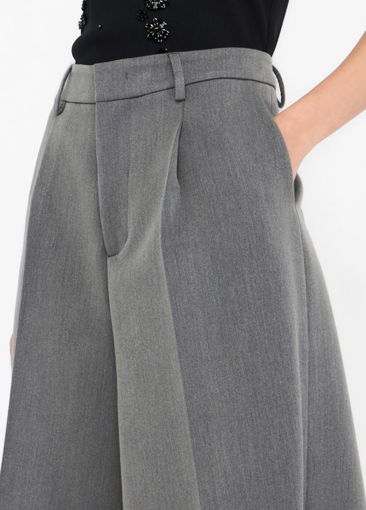 Liu Jo Bermuda avec pinces|Femme Pantalons