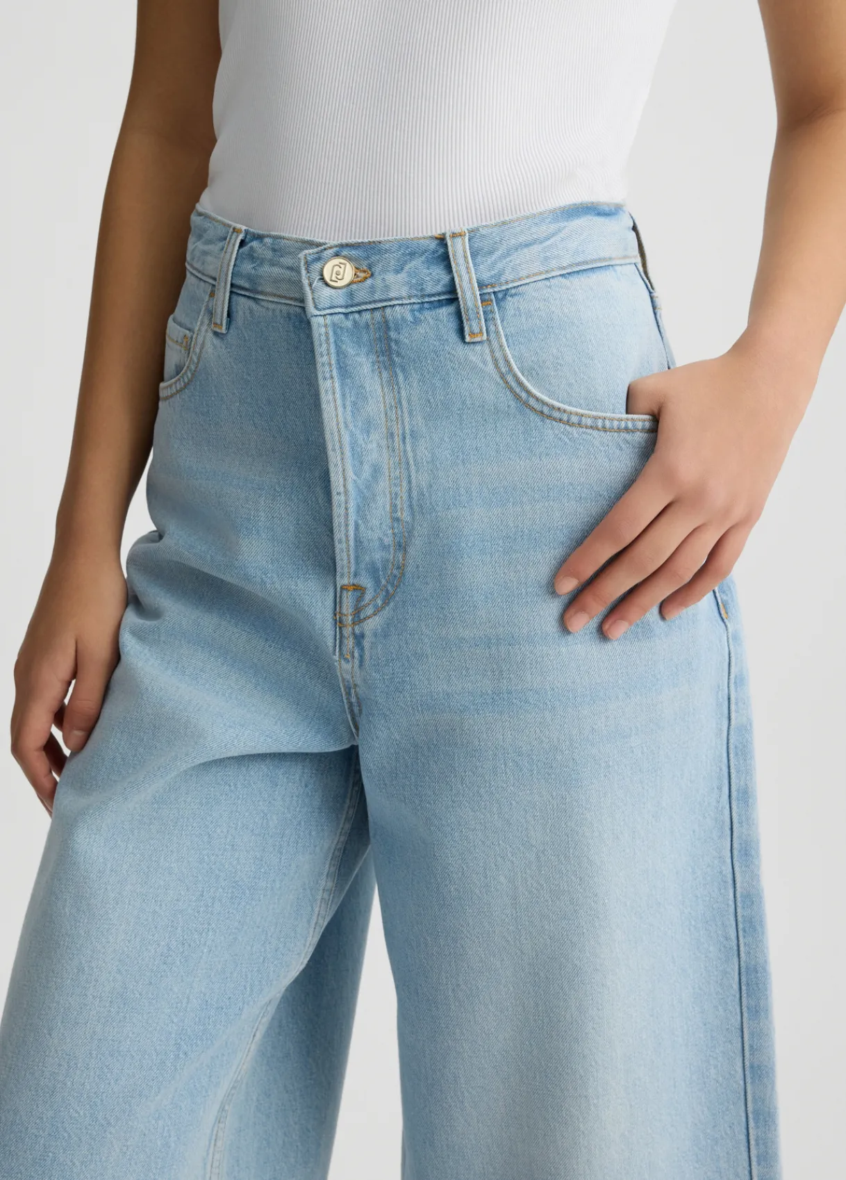 Liu Jo Bermuda en jean|Femme Pantalons