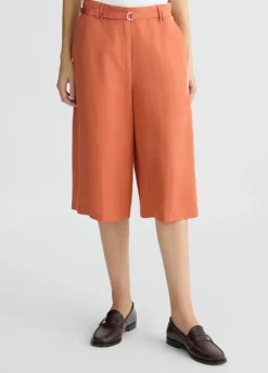 Liu Jo Bermuda en lin mélangé|Femme Pantalons|Tailleurs