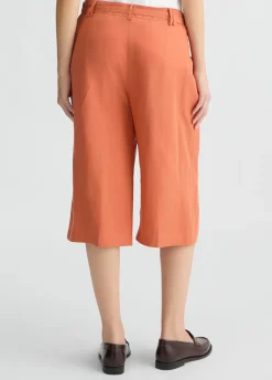 Liu Jo Bermuda en lin mélangé|Femme Pantalons|Tailleurs