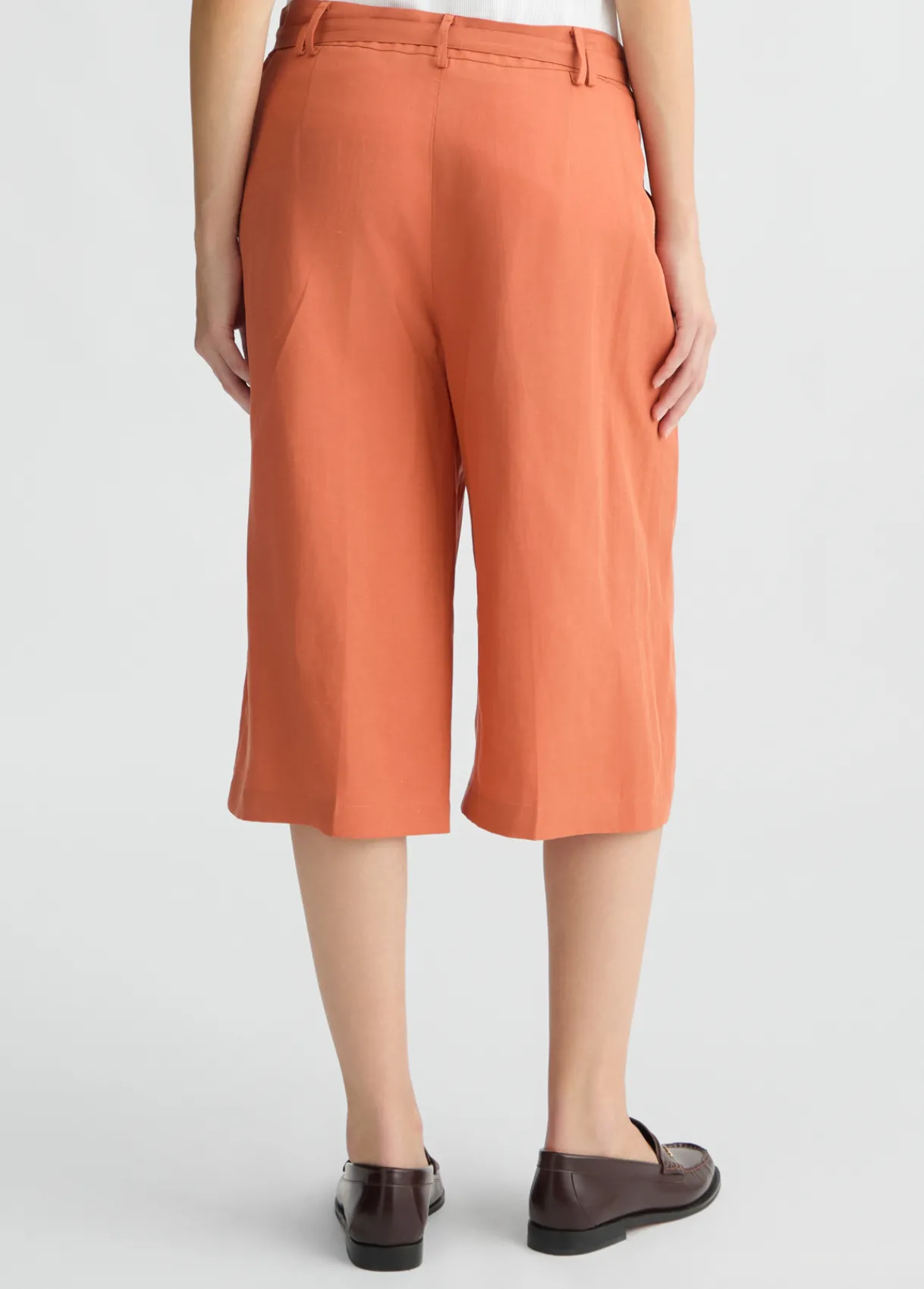Liu Jo Bermuda en lin mélangé|Femme Pantalons|Tailleurs