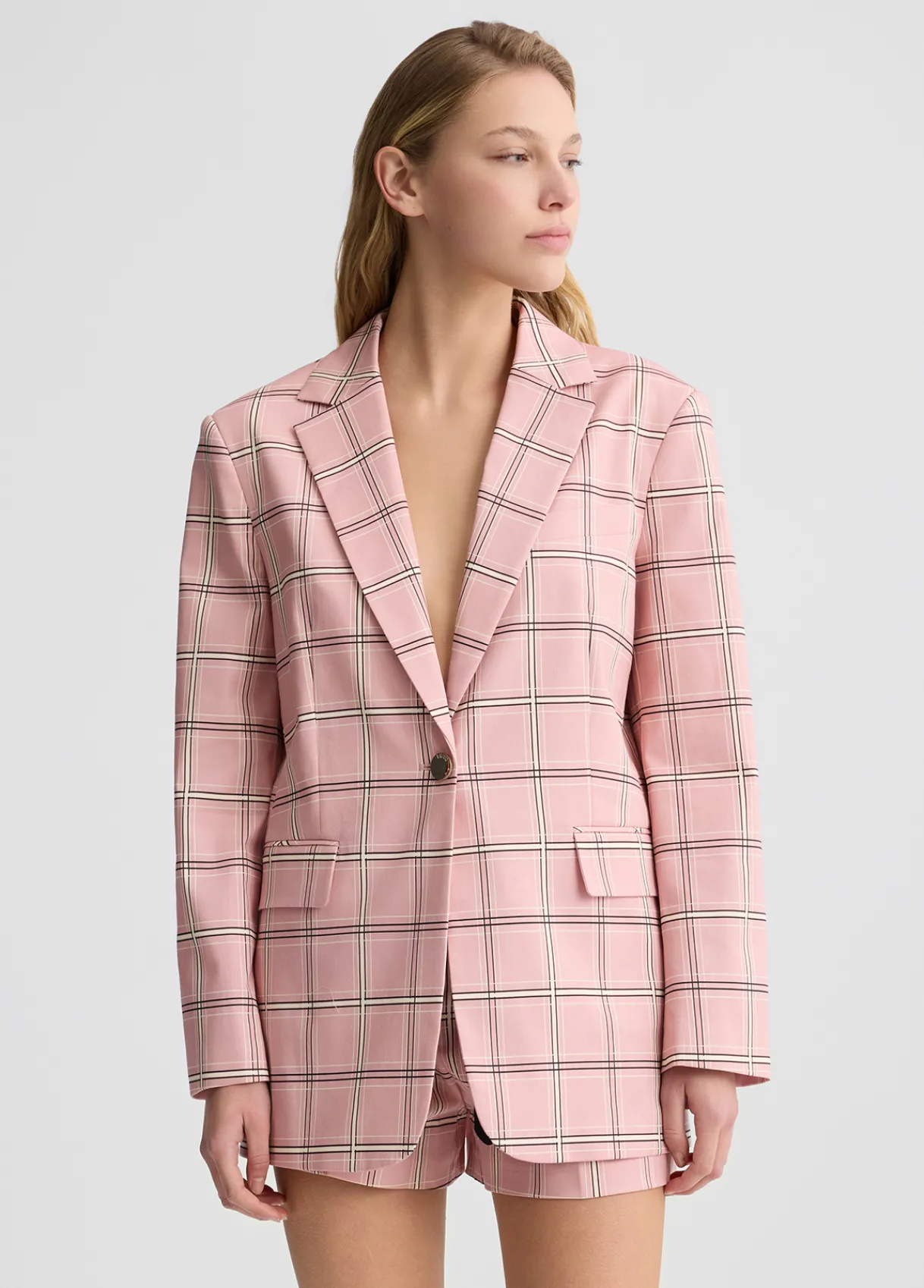 Liu Jo Blazer à carreaux|Femme Vestes|Tailleurs