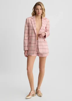 Liu Jo Blazer à carreaux|Femme Vestes|Tailleurs