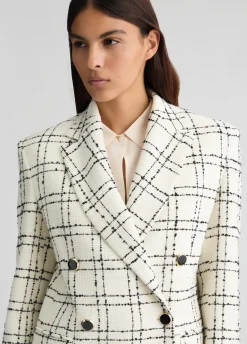 Liu Jo Blazer à carreaux|Femme Vestes|Tailleurs