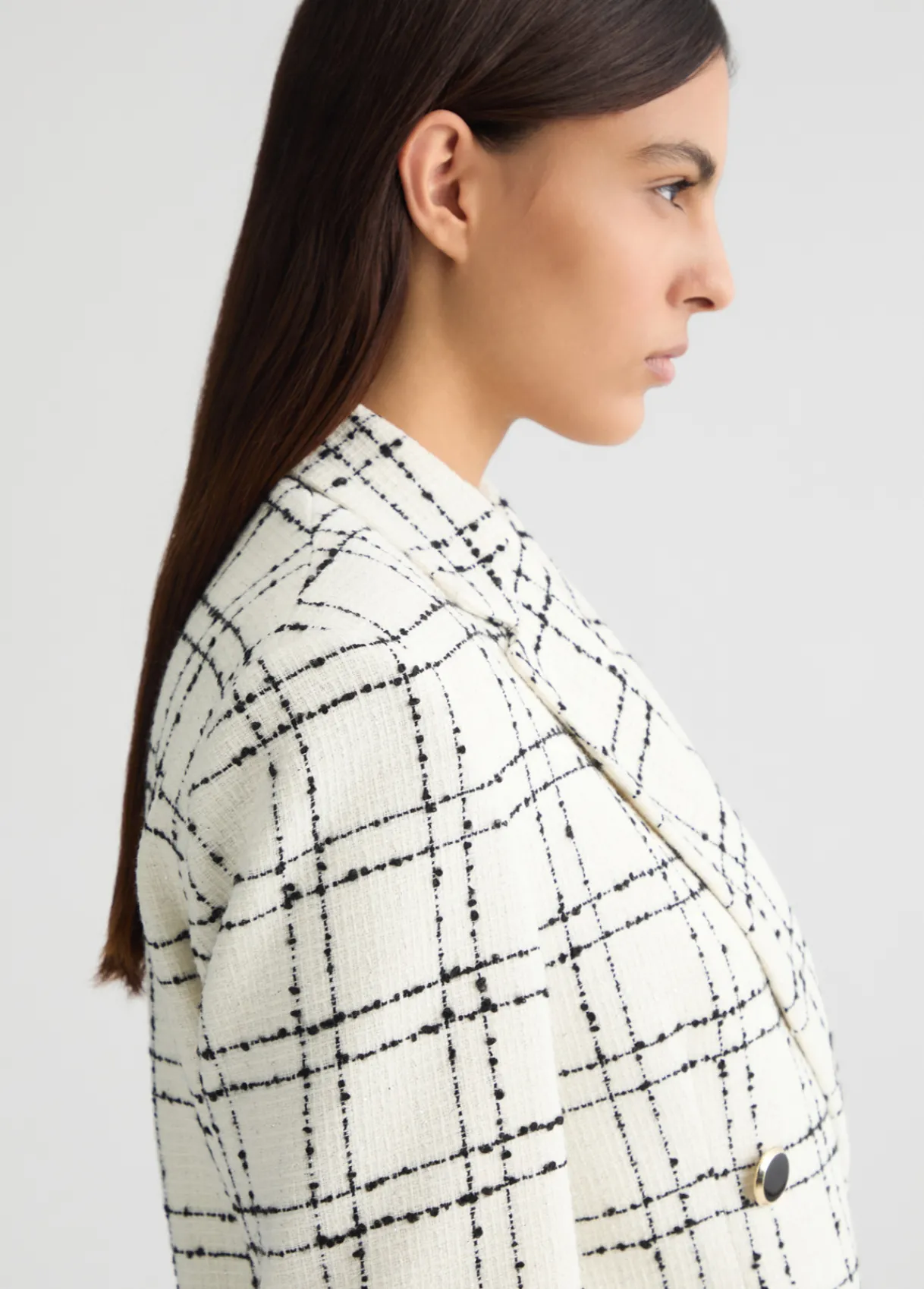 Liu Jo Blazer à carreaux|Femme Vestes|Tailleurs