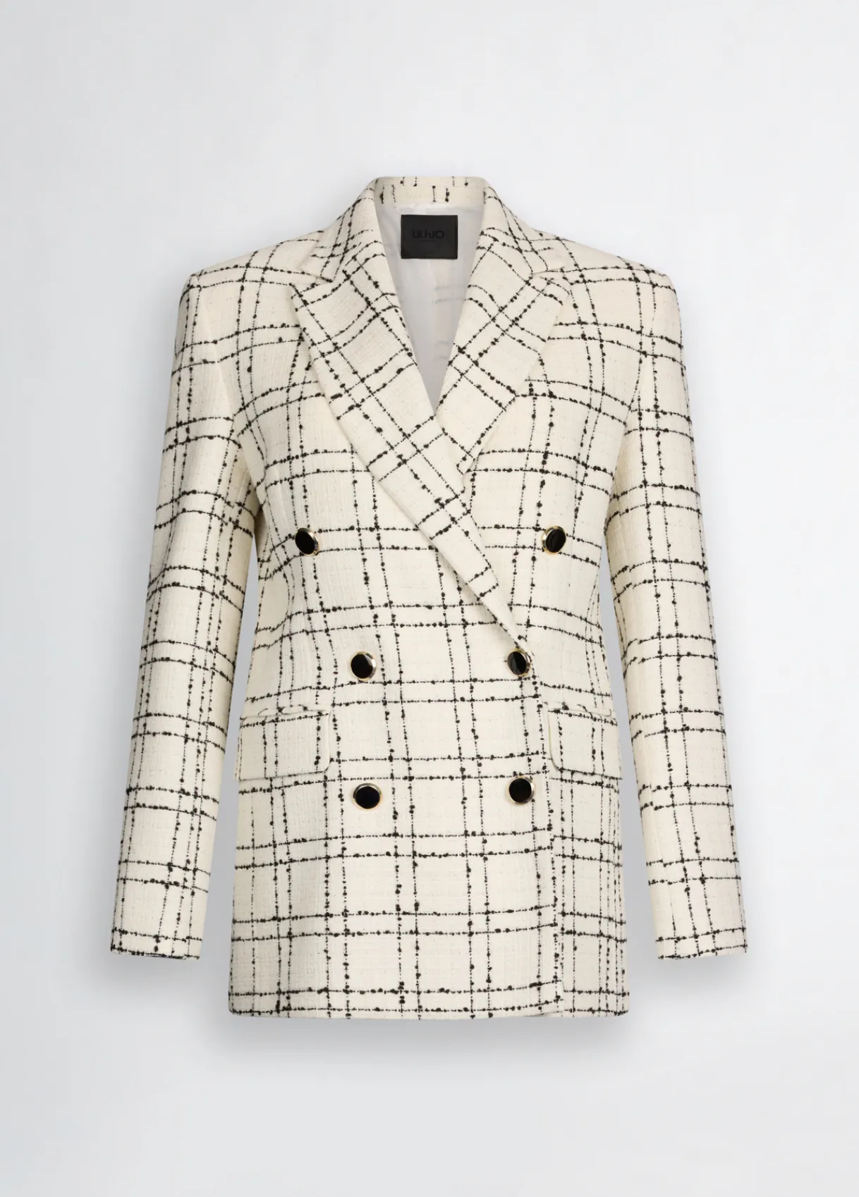 Liu Jo Blazer à carreaux|Femme Vestes|Tailleurs