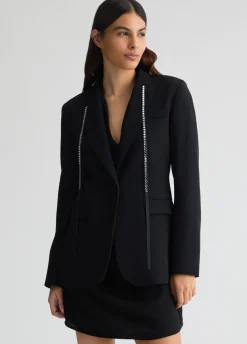 Liu Jo Blazer avec strass|Femme Vestes|Tailleurs