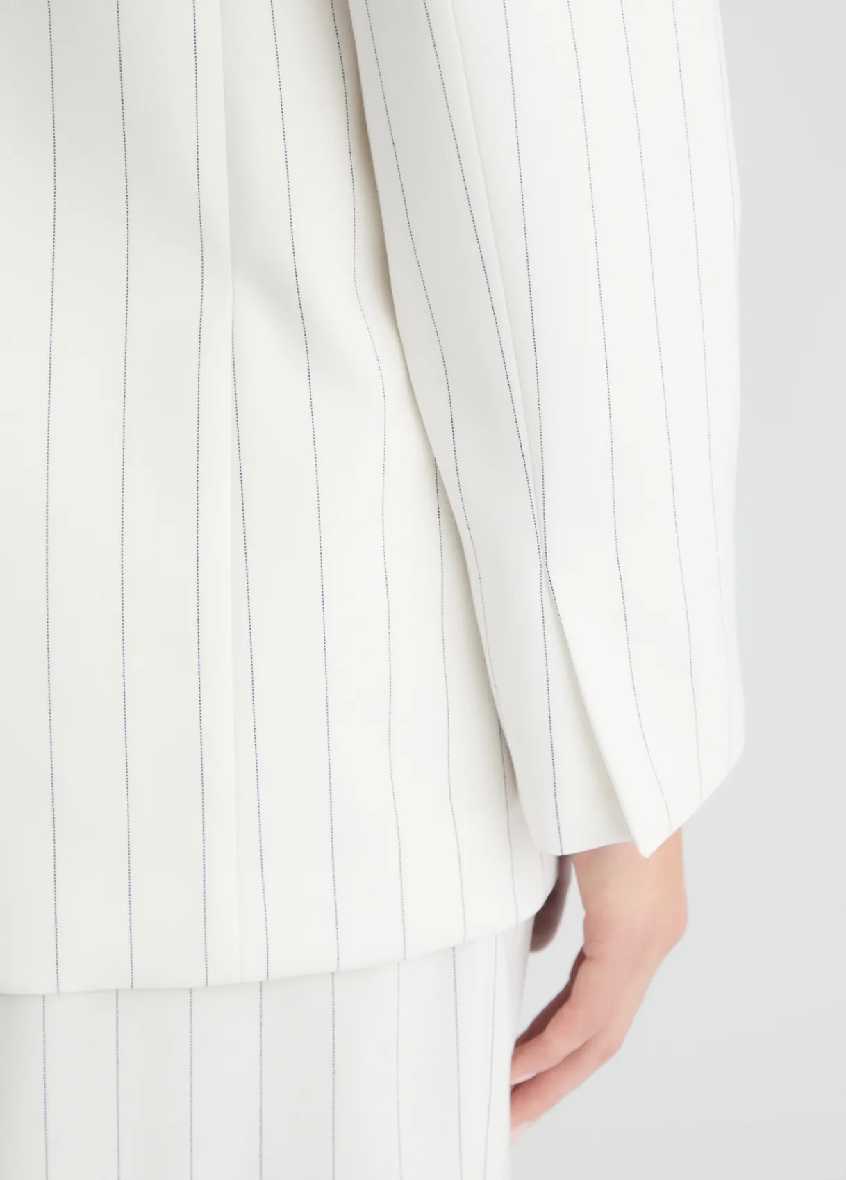Liu Jo Blazer croisé à rayures|Femme Vestes|Tailleurs