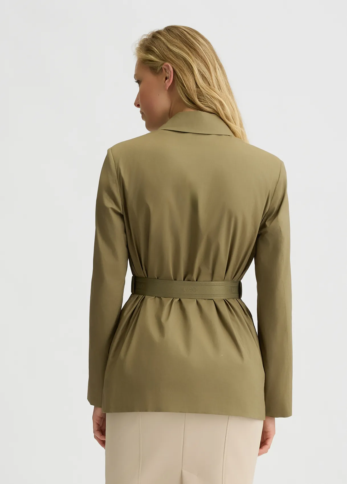 Liu Jo Blazer en coton avec ceinture|Femme Vestes
