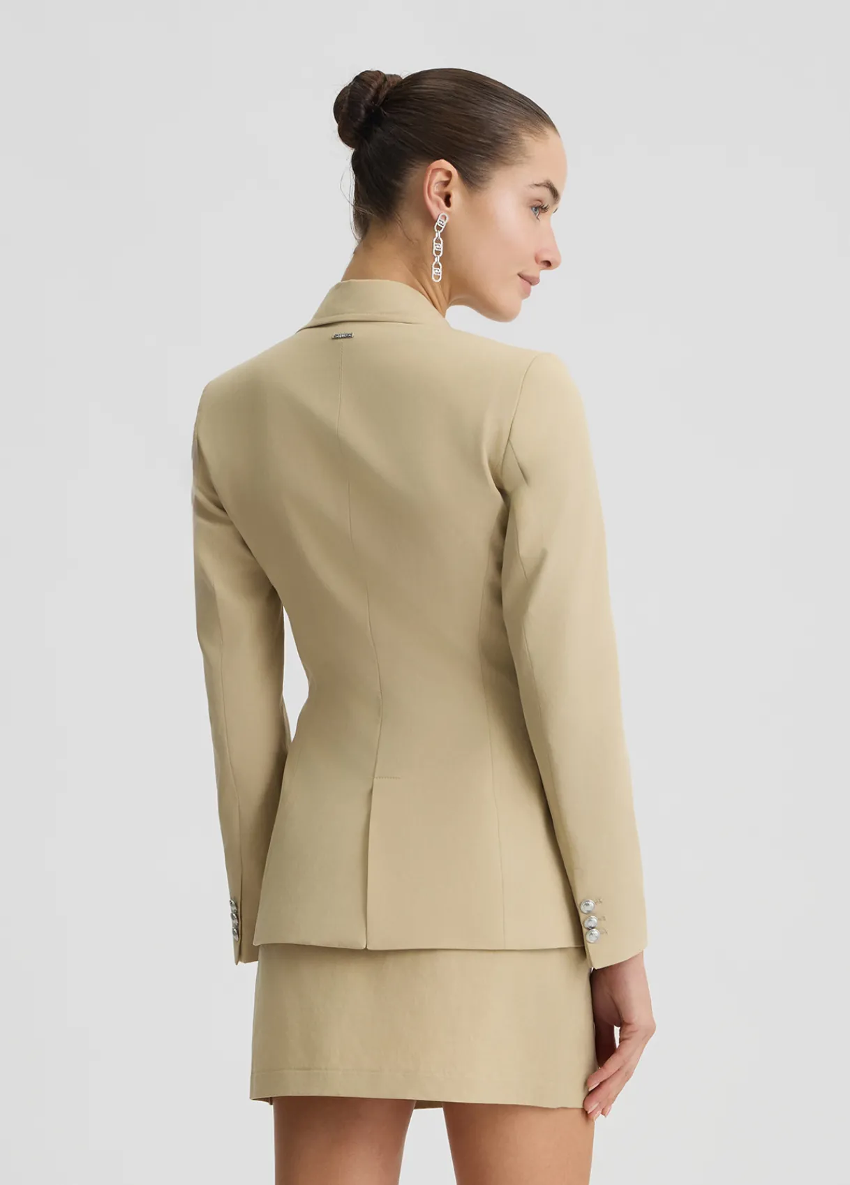 Liu Jo Blazer en coton mélangé|Femme Vestes|Tailleurs