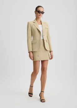Liu Jo Blazer en coton mélangé|Femme Vestes|Tailleurs