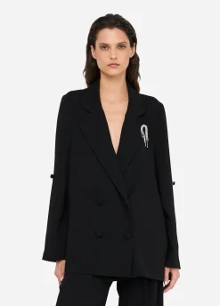 Liu Jo Blazer en envers satin|Femme Vestes|Tailleurs