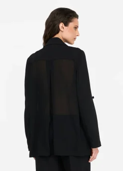 Liu Jo Blazer en envers satin|Femme Vestes|Tailleurs