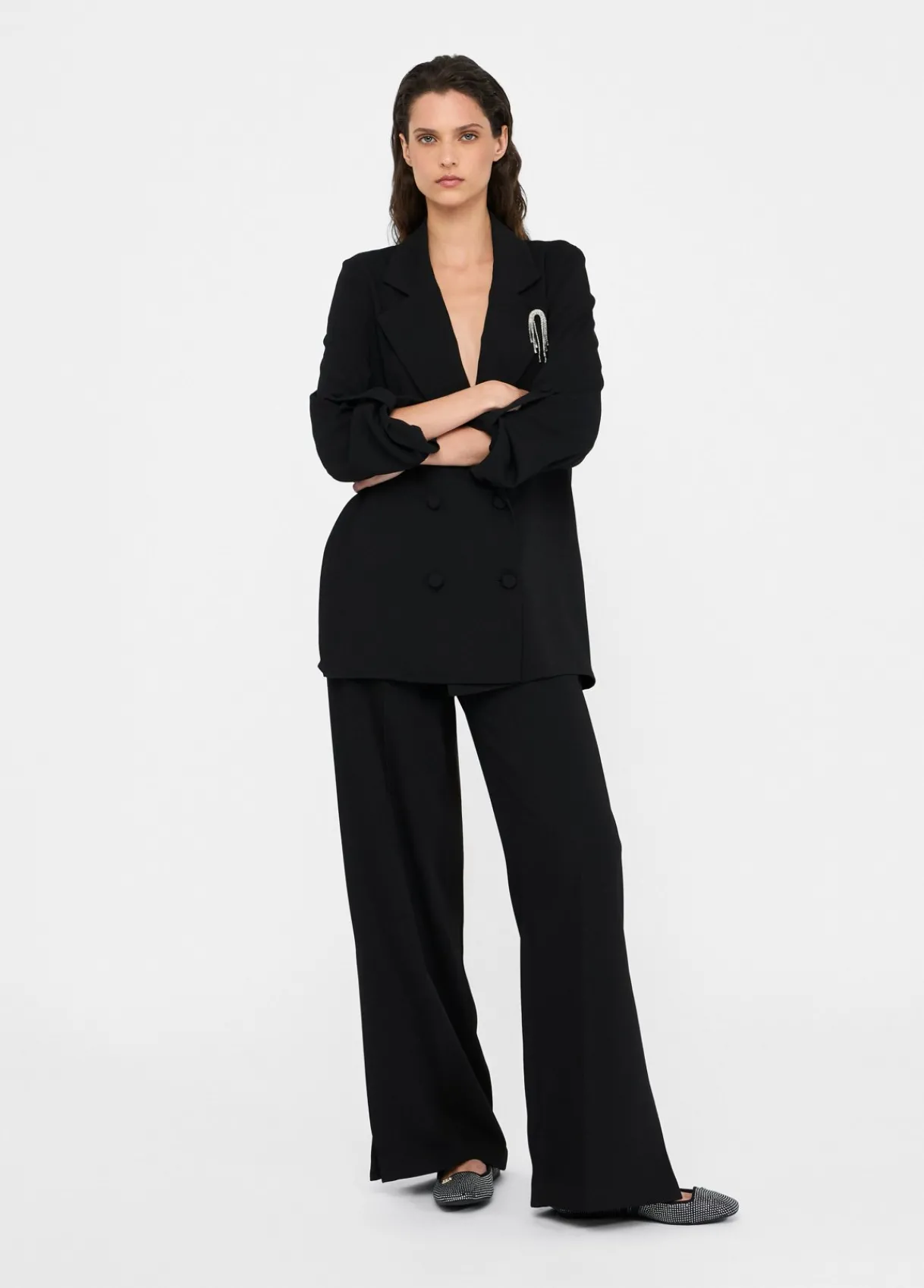 Liu Jo Blazer en envers satin|Femme Vestes|Tailleurs