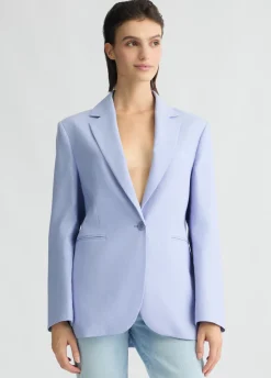 Liu Jo Blazer en lin et coton|Femme Vestes|Tailleurs