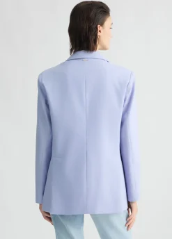 Liu Jo Blazer en lin et coton|Femme Vestes|Tailleurs