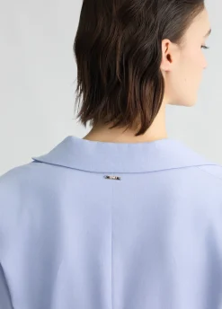 Liu Jo Blazer en lin et coton|Femme Vestes|Tailleurs