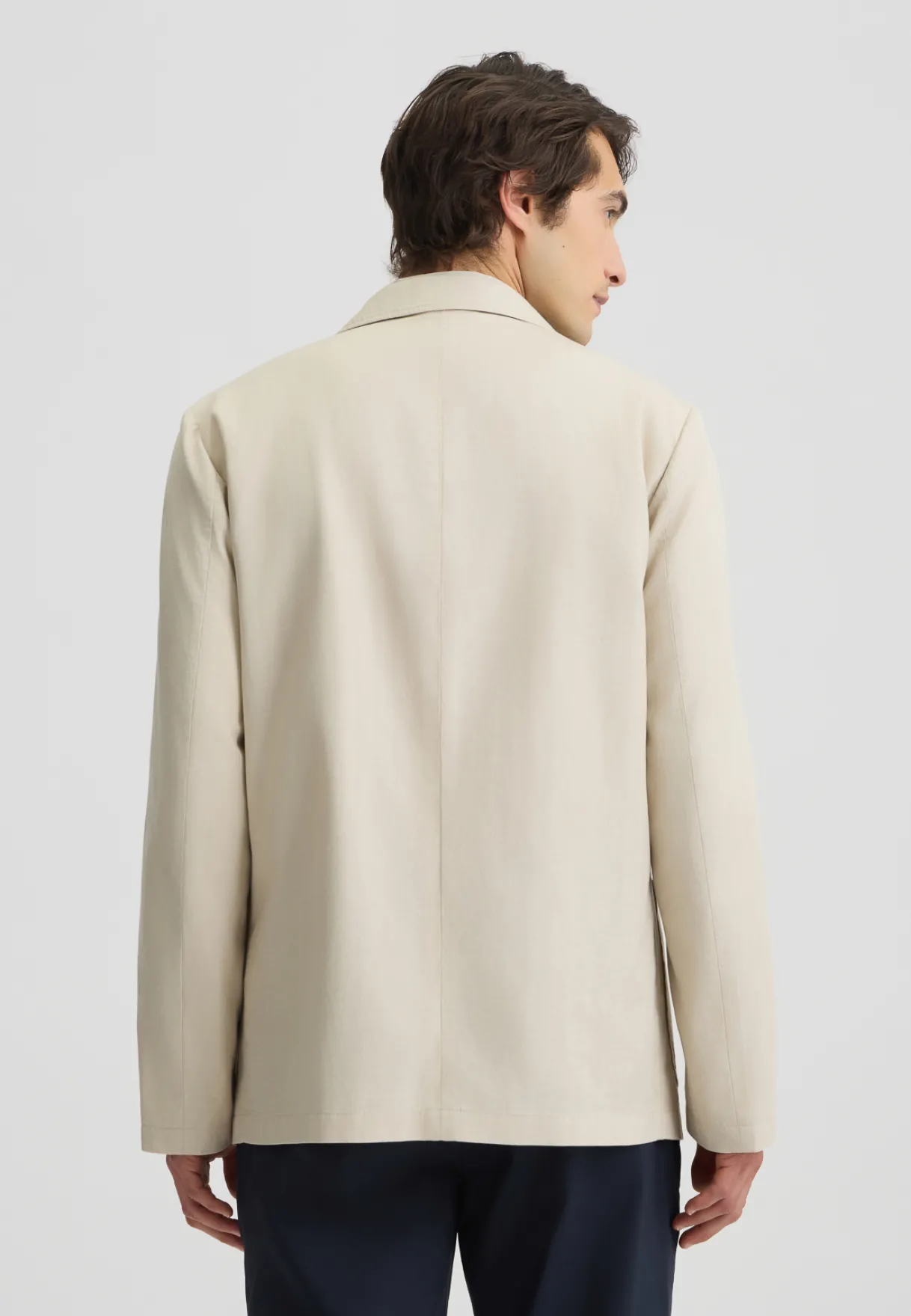 Liu Jo Blazer en lin et coton|Homme Vestes Et Gilets
