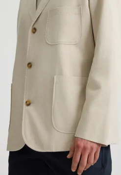 Liu Jo Blazer en lin et coton|Homme Vestes Et Gilets