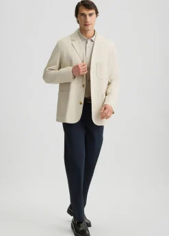 Liu Jo Blazer en lin et coton|Homme Vestes Et Gilets
